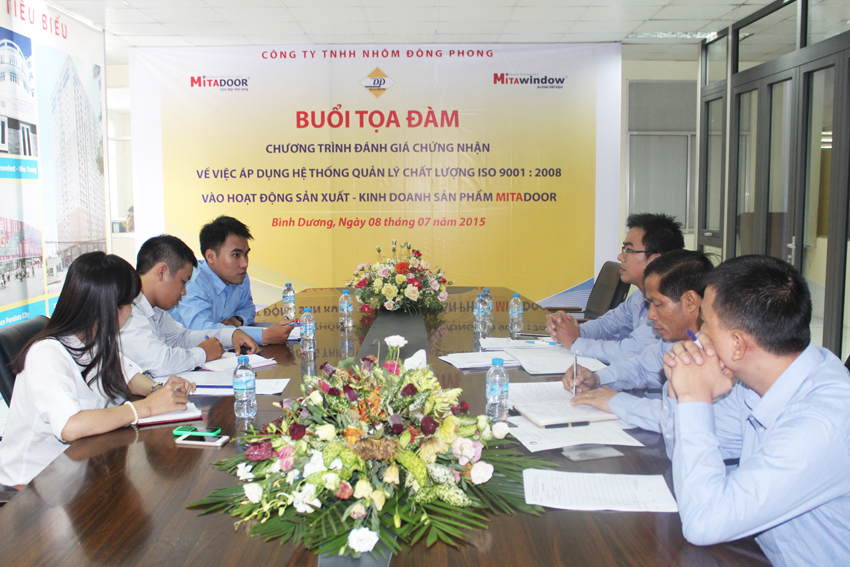 mitadoor - mitawindow chung nhan iso 9001